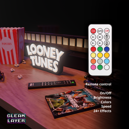 Looney Tunes Led Light Sign