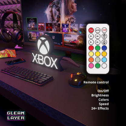 Xbox Led Lightbox Gaming Light RGB Sign