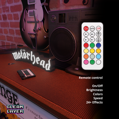 Motörhead Led RGB Light Sign