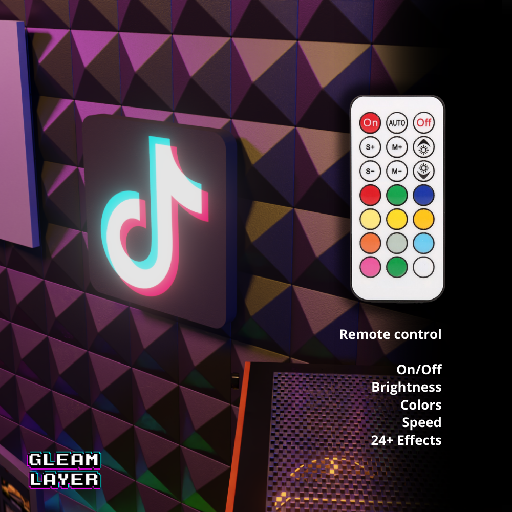 TikTok Led Wall Light Sign