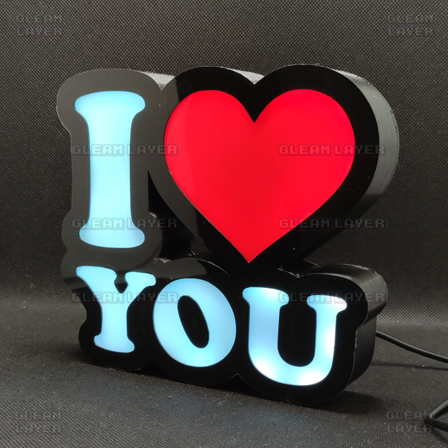 I LOVE YOU Led Light Sign