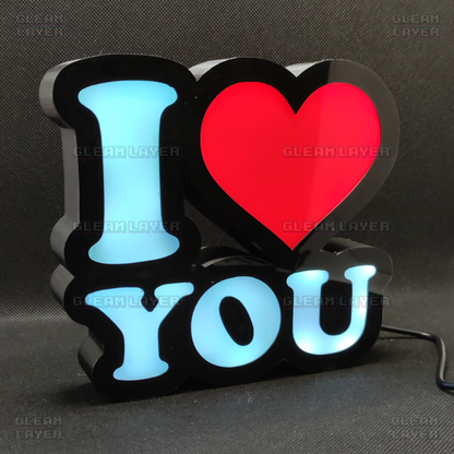 I LOVE YOU Led Light Sign