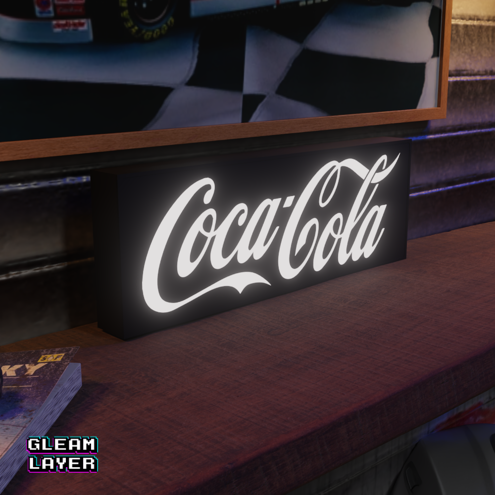 Coca-Cola Red LED Light RGB Sign Lightbox