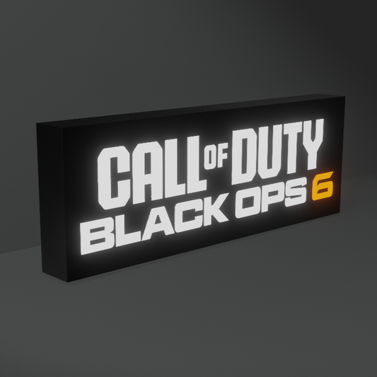 COD Black Ops 6 Led Gaming Light Sign