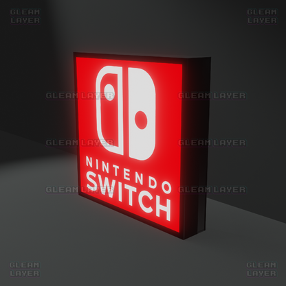 Nintendo Switch Led Gaming Light Sign