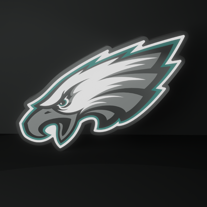 Philadelphia Eagles Led Light Box NFC Team National Football League Display Sign