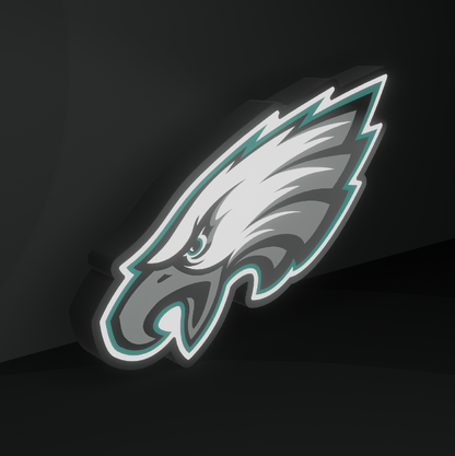 Philadelphia Eagles Led Light Box NFC Team National Football League Display Sign