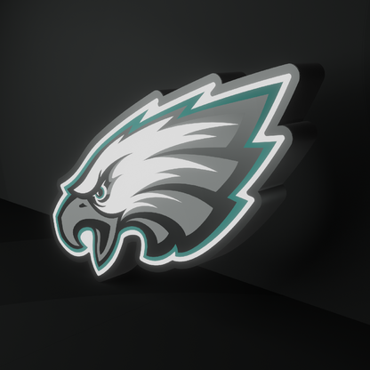 Philadelphia Eagles Led Light Box NFC Team National Football League Display Sign