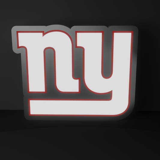 New York Giants Led Light Box NFC Team National Football League Display Sign