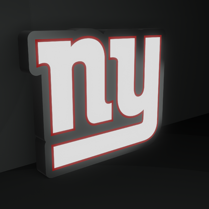 New York Giants Led Light Box NFC Team National Football League Display Sign