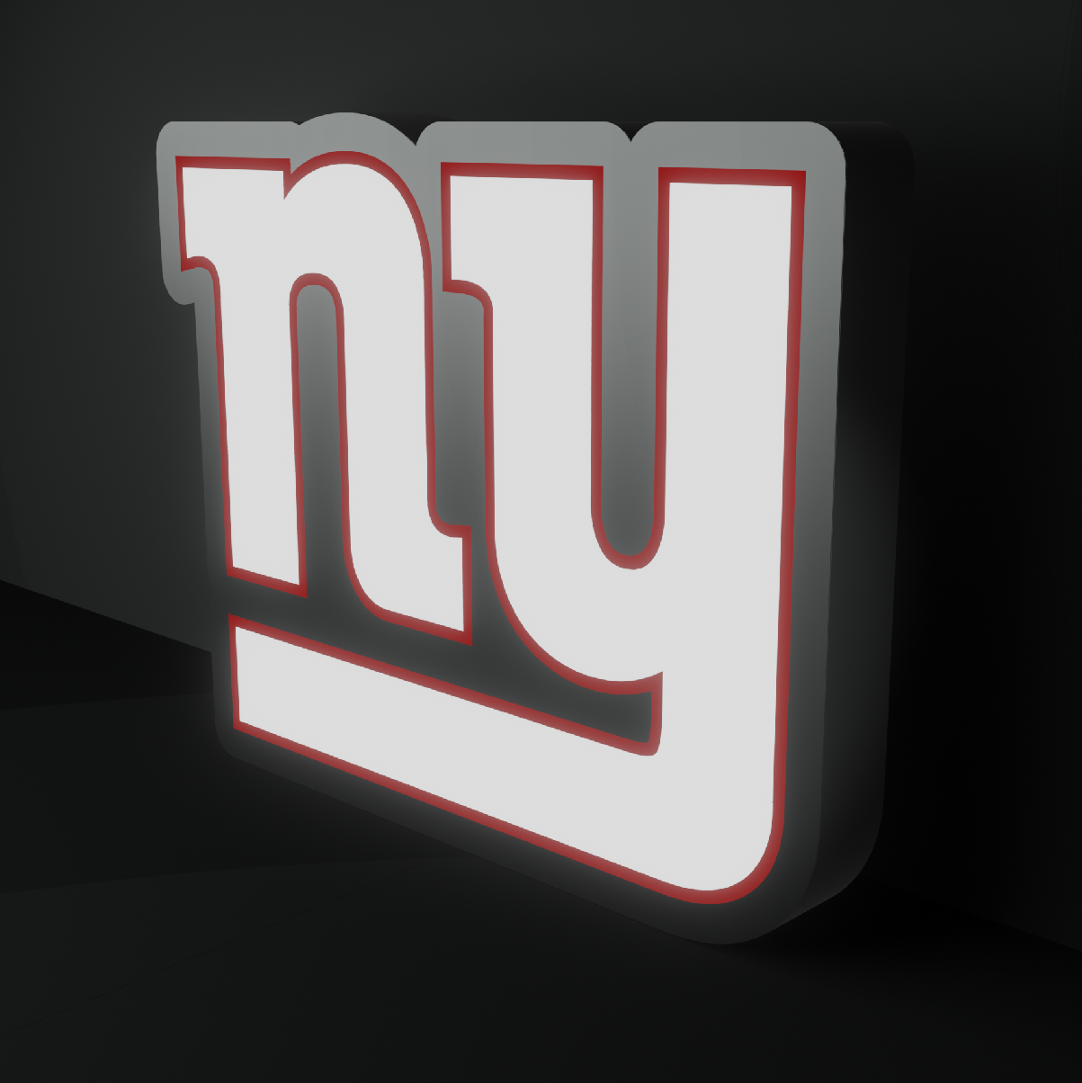 New York Giants Led Light Box NFC Team National Football League Display Sign