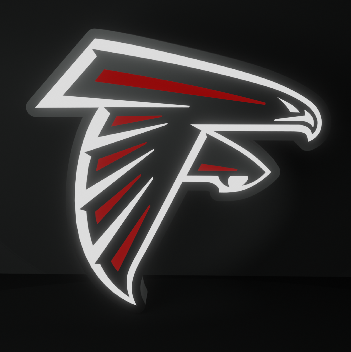 Atlanta Falcons Led Light Box NFC Team National Football League Display Sign