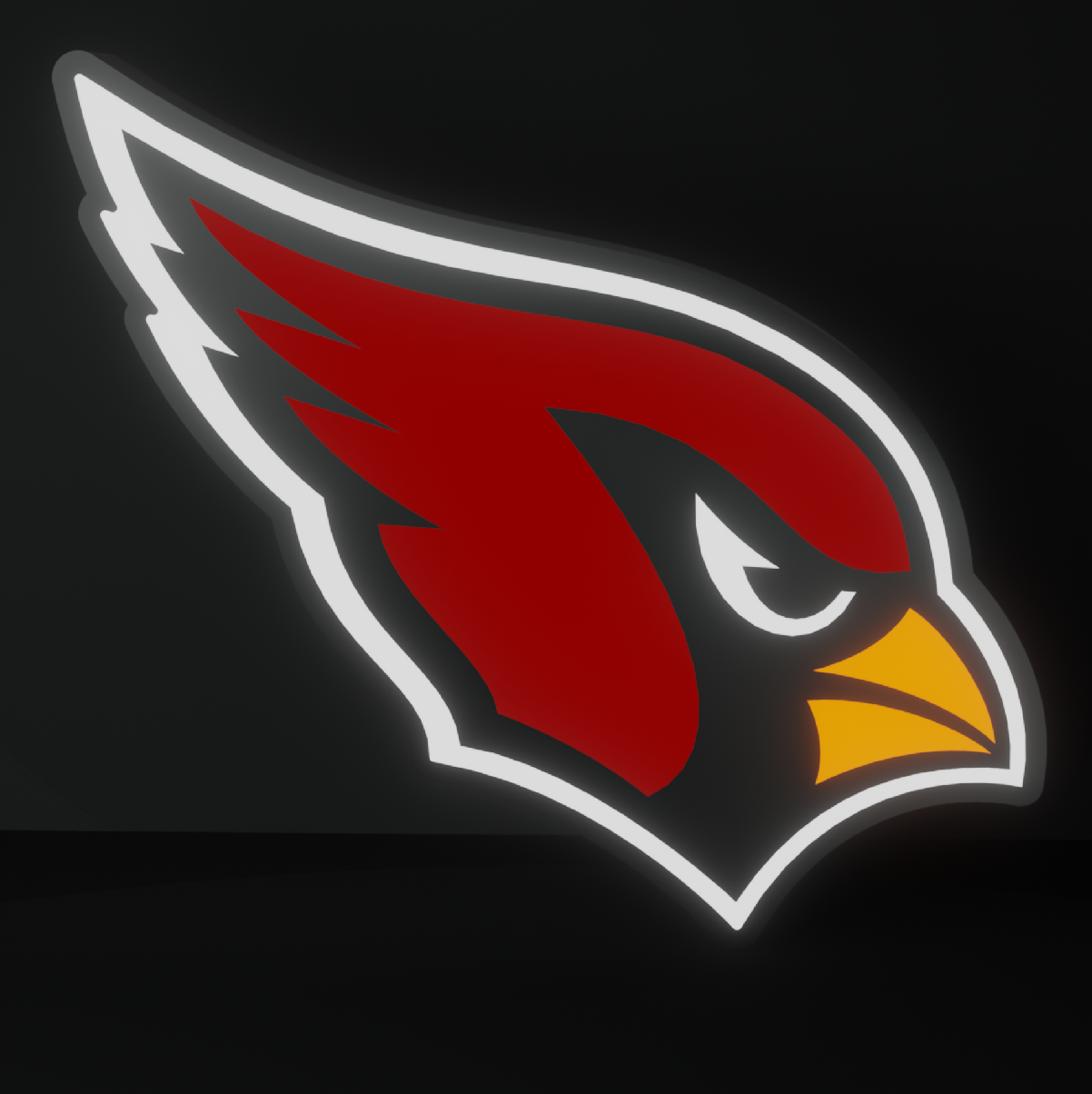 Arizona Cardinals Led Light Box NFC Team National Football League Display Sign