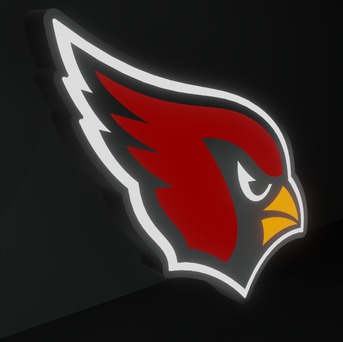 Arizona Cardinals Led Light Box NFC Team National Football League Display Sign