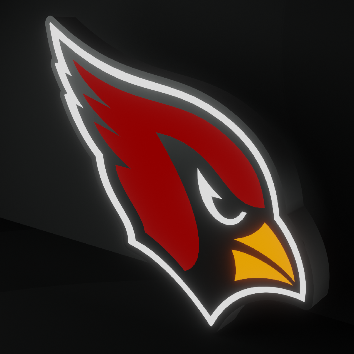 Arizona Cardinals Led Light Box NFC Team National Football League Display Sign