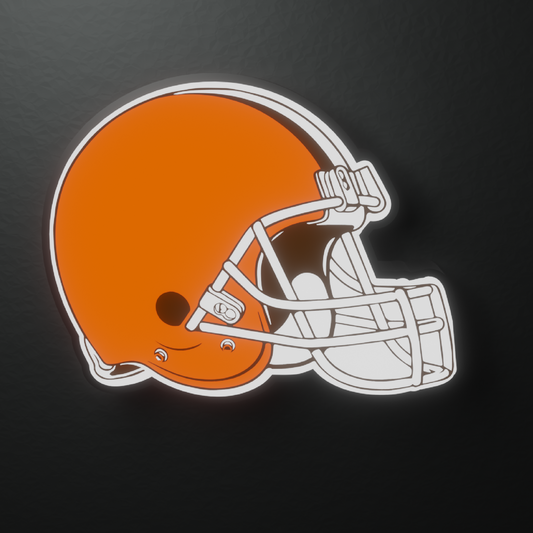 Cleveland Browns Led Light Box AFC Team NFL National Football League Display Wall Sign