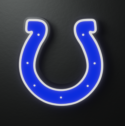 Indianapolis Colts Led Light Box AFC Team NFL National Football League Display Wall Sign