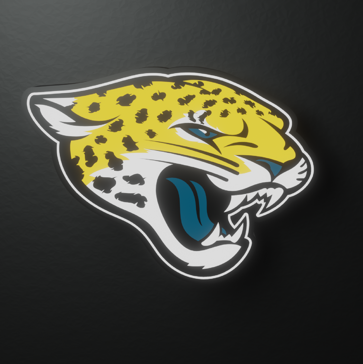 Jacksonville Jaguars Led Light Box AFC Team NFL National Football League Display Wall Sign