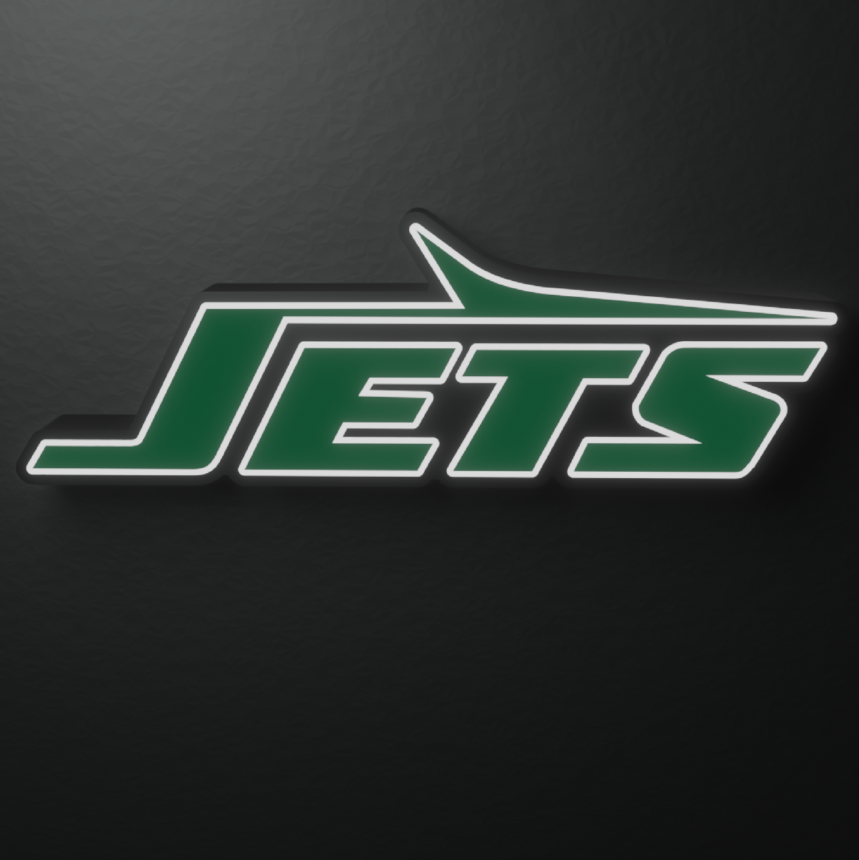 New York Jets Led Light Box AFC Team NFL National Football League Display Wall Sign