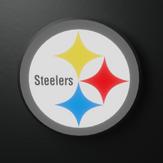 Pittsburgh Steelers Led Light Box AFC Team NFL National Football League Display Wall Sign