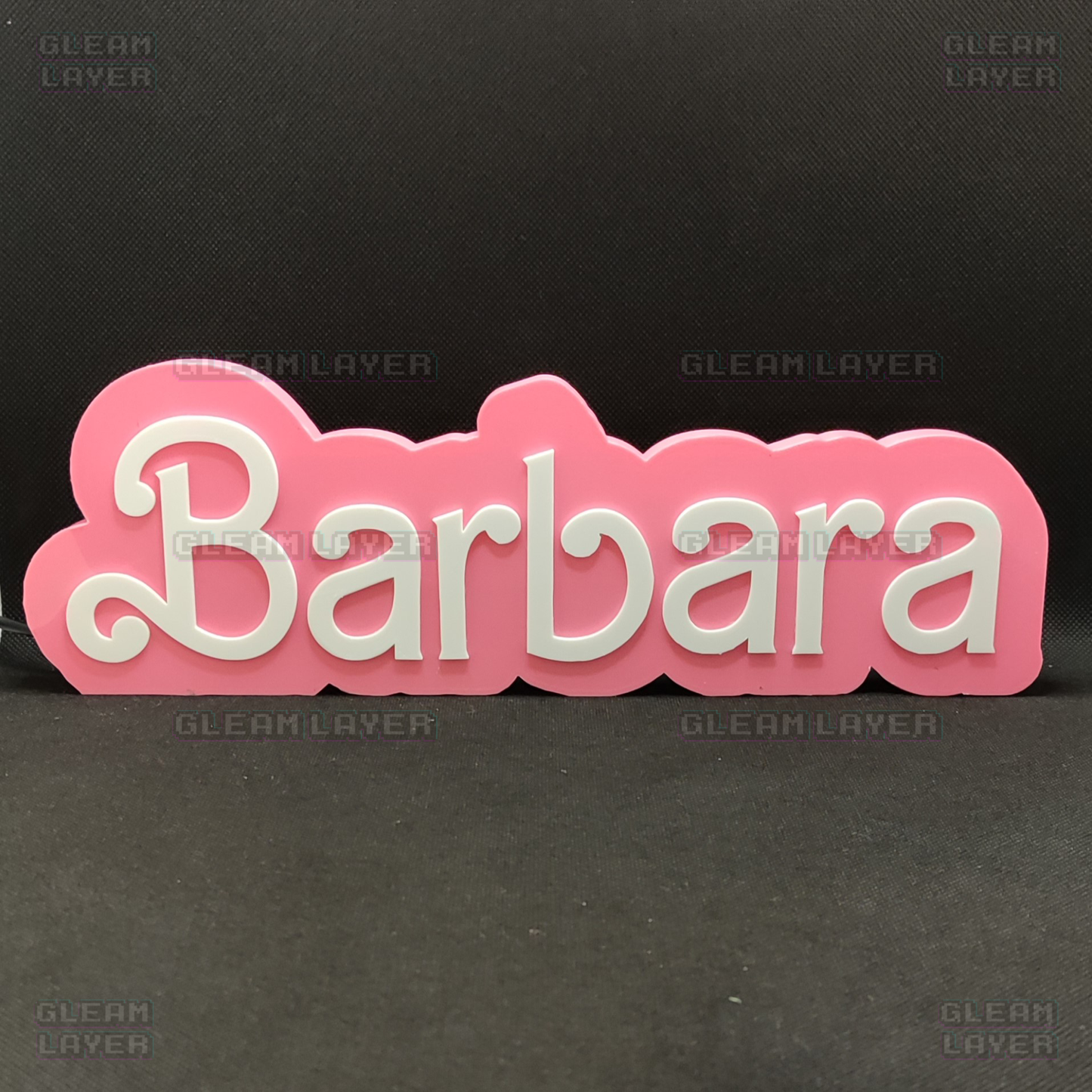 Custom BARBIE Plaque Name