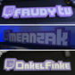 Custom TWITCH TAG Plaque for your Stream Setup