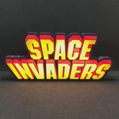 Space Invaders Arcade Gaming Led Light Sign