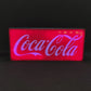 Caixa de luz LED Coca-Cola