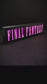 FINAL FANTASY Neon Led Lightbox RGB Gamer Lamp