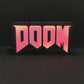 DOOM Led Lightbox Sign