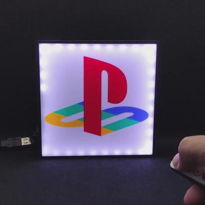 PLAYSTATION Retro Logo Led Gaming Light Sign