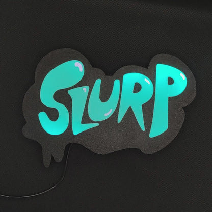 Fortnite Slurp Juice Led Gaming Light Sign