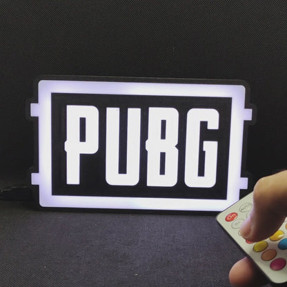 Player Unknown PUBG Led Gaming Light Sign