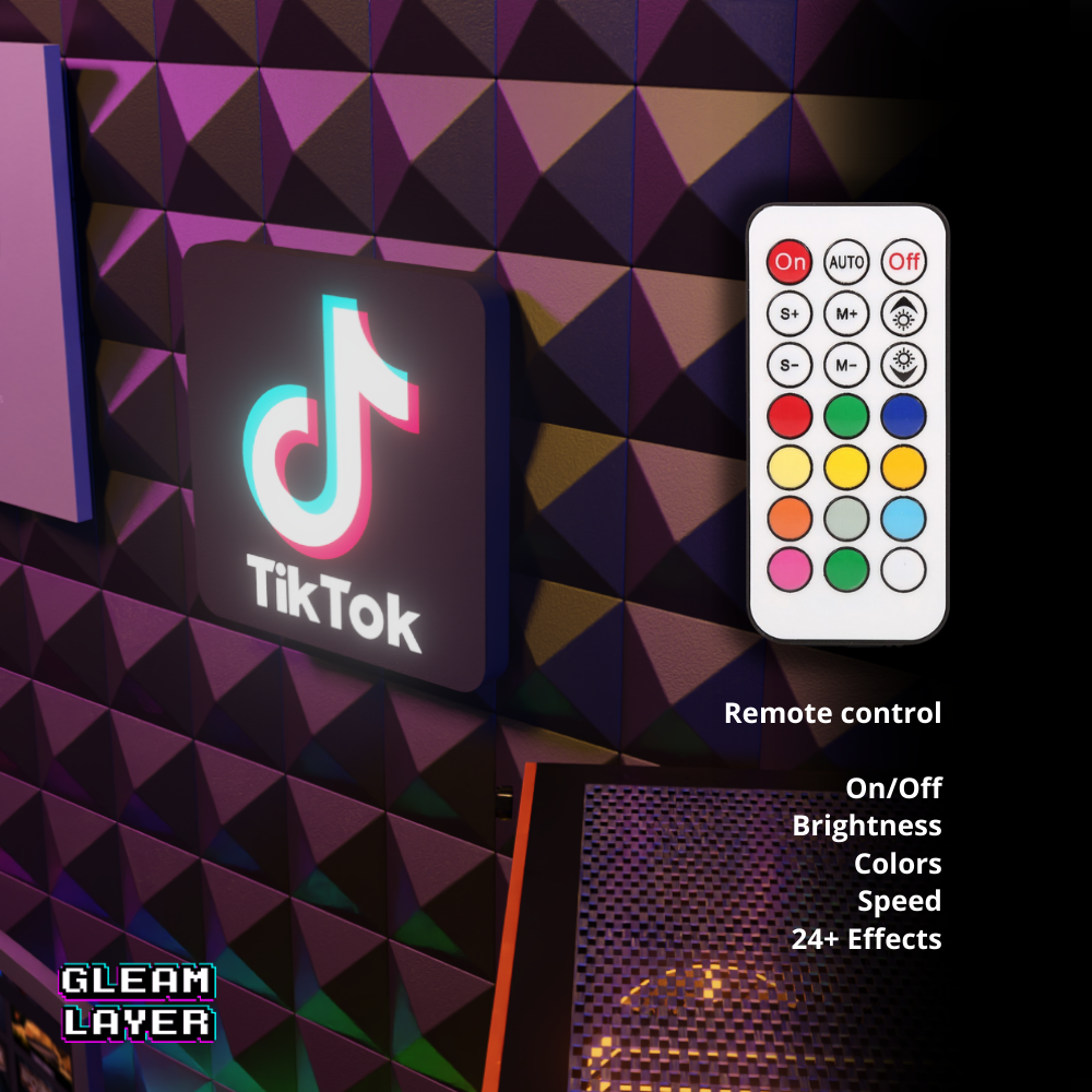 TikTok Led Wall Light Sign