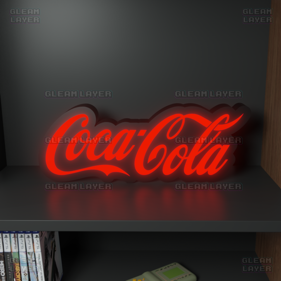 Coca-Cola Logo Led Light Sign