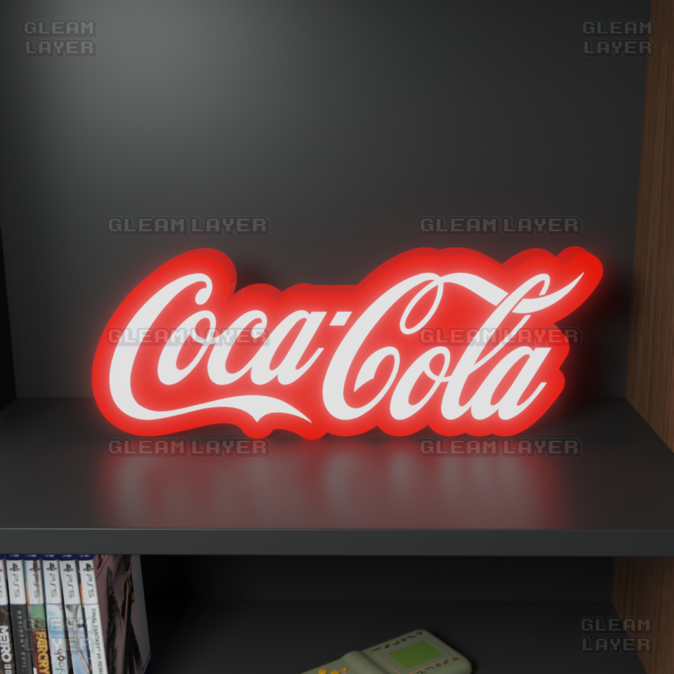 Coca-Cola Logo Led Light Sign