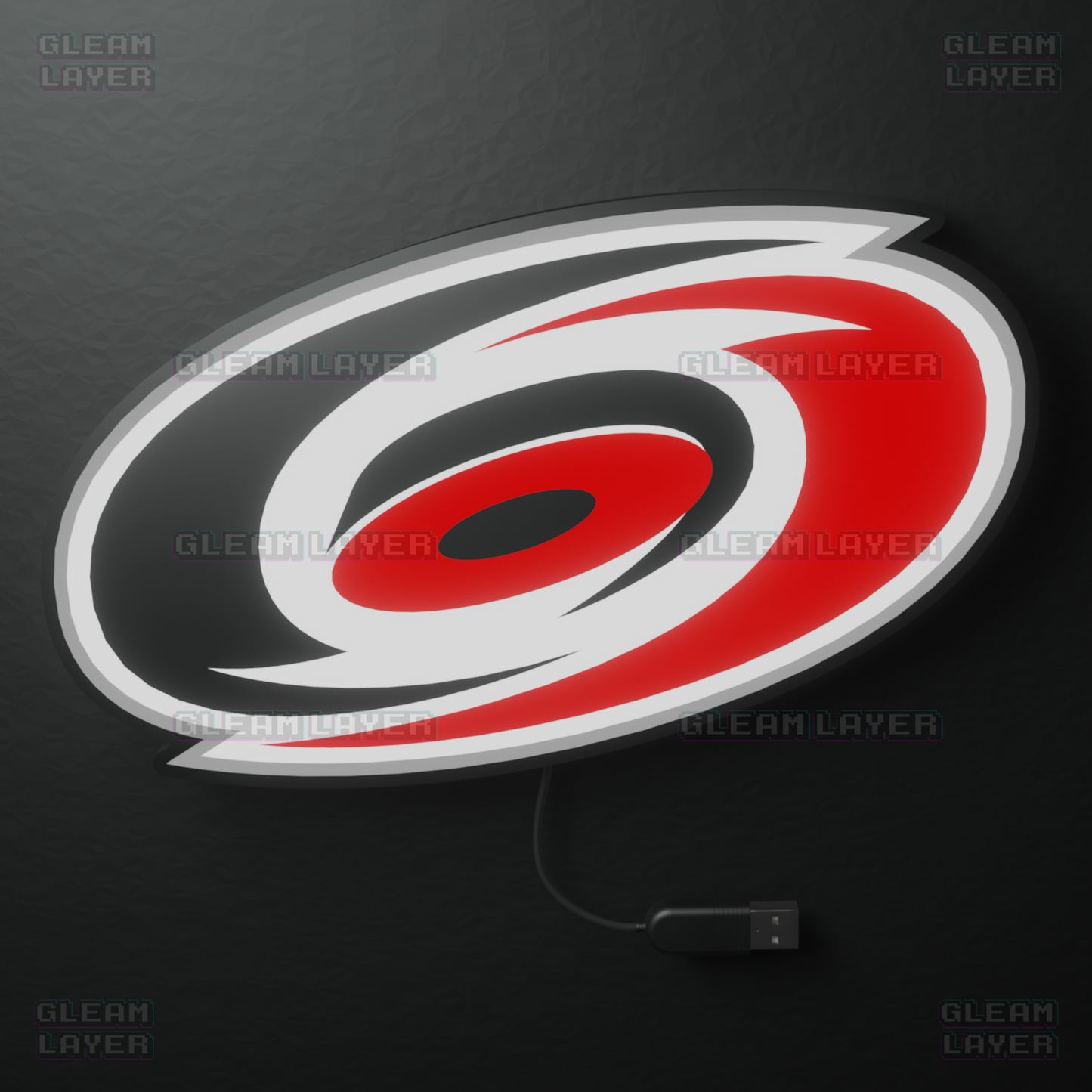 Carolina Hurricanes Led Light Box NHL Sports Bar Light Display Wall Sign