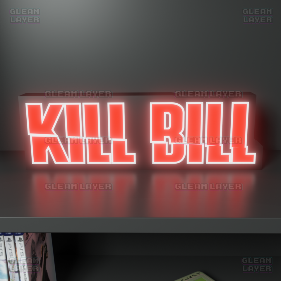 Kill Bill Movie Led Light Sign