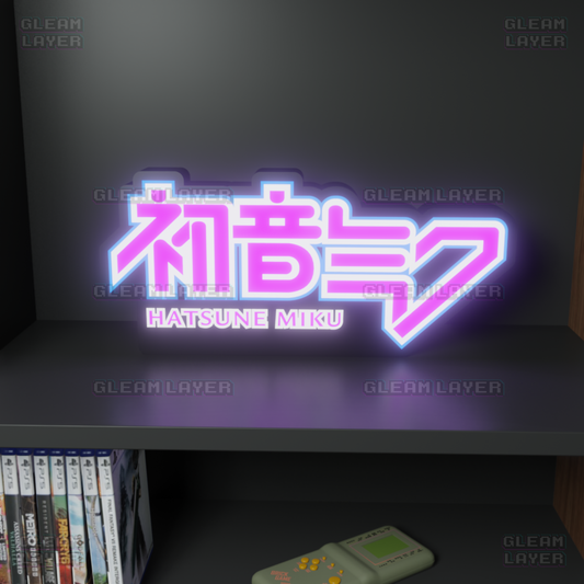 初音ミク Hatsune Miku Led Light Sign