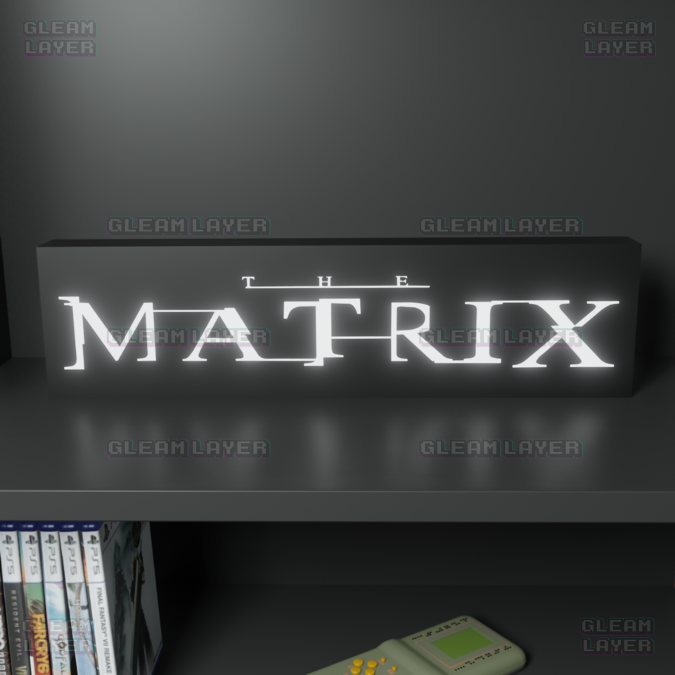 The Matrix Movie Led Light Sign