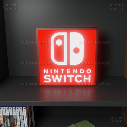 Nintendo Switch Led Gaming Light Sign