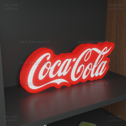 Coca-Cola Logo Led Light Sign