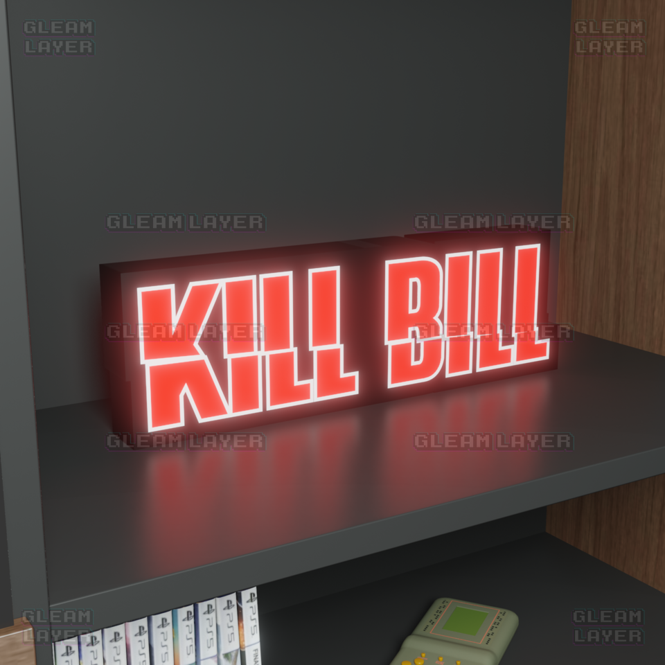 Kill Bill Movie Led Light Sign