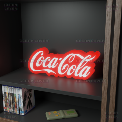 Coca-Cola Logo Led Light Sign