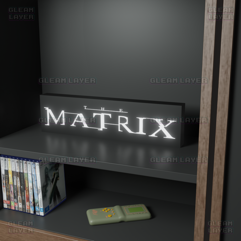 The Matrix Movie Led Light Sign