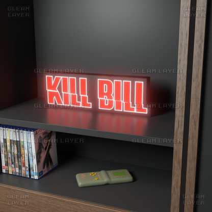 Kill Bill Movie Led Light Sign