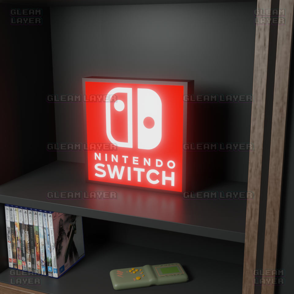 Nintendo Switch Led Gaming Light Sign