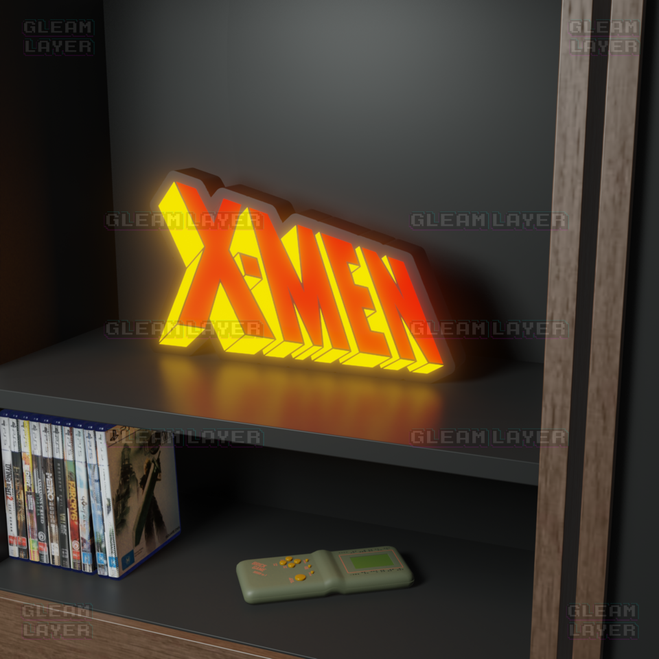 X-Men Led Light Sign