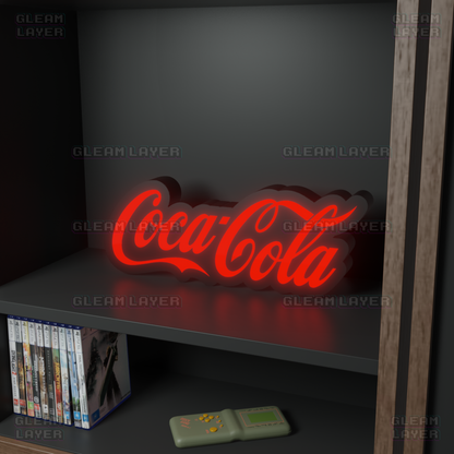 Coca-Cola Logo Led Light Sign