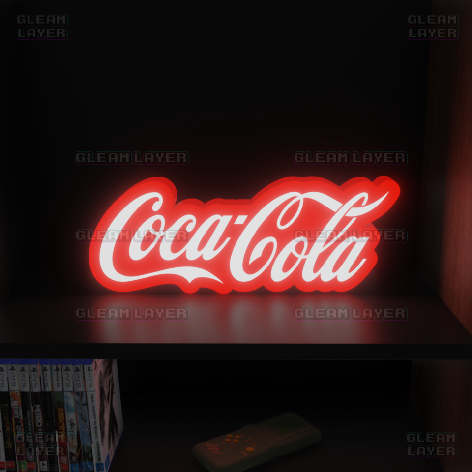 Coca-Cola Logo Led Light Sign